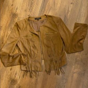 PU Suede fridge jacket